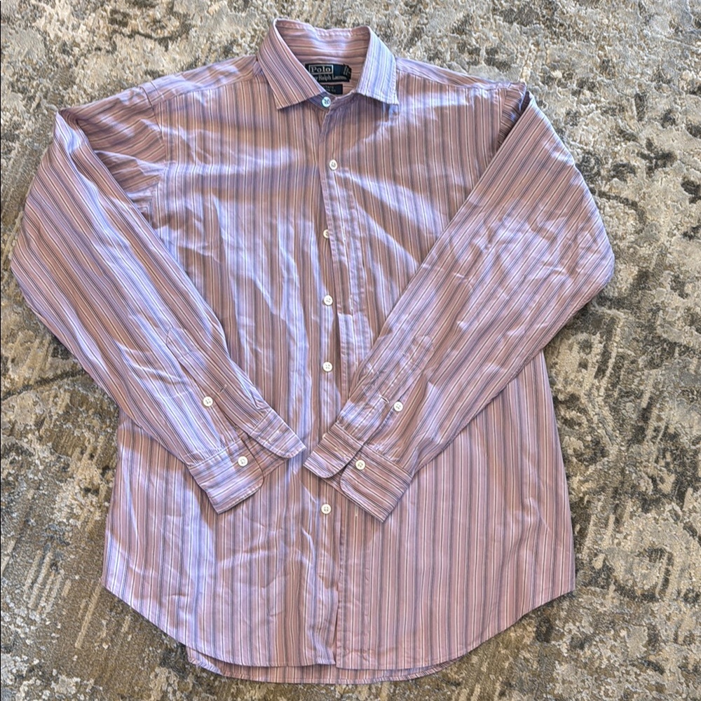Polo by Ralph Lauren Striped Button-Down Shirt
Medium